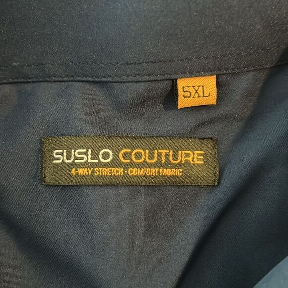 Suslo Couture Short Sleeve Button Down Shirt - Picture 5 of 7